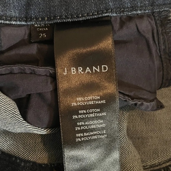 J Brand Jeans Size 25 Ripped/Distressed Straight Leg Jeans - Picture 6 of 8